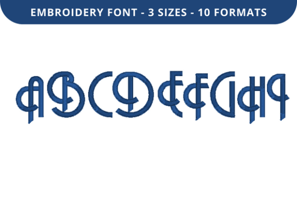 Anders Font a to I: A Versatile Embroidery Choice