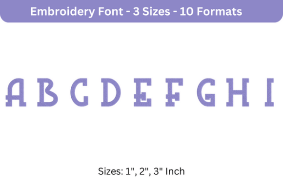 Blue Plate Font Uppercase a to I: A Designer's Review