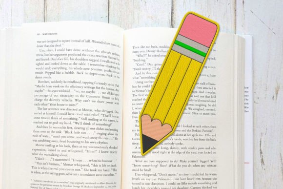 Charming Pencil Bookmark: A Perfect Back to School Gift