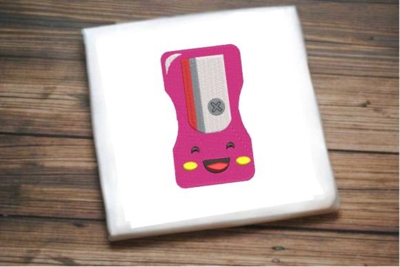 Charming Pencil Sharpener Embroidery Design