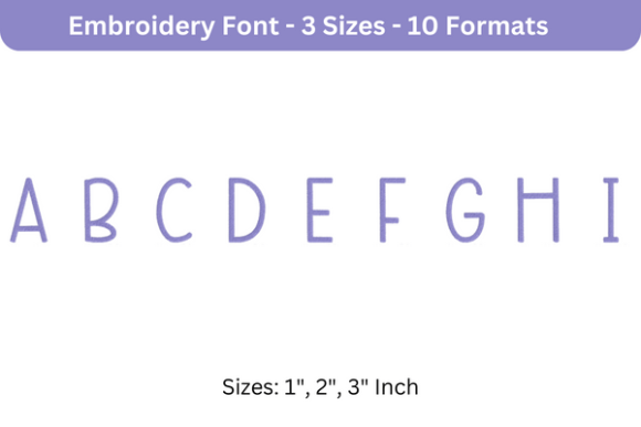 Elegant and Versatile: Beautiful Font Uppercase a to I