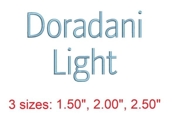 Elevate Your Embroidery with Dorandani LT Font