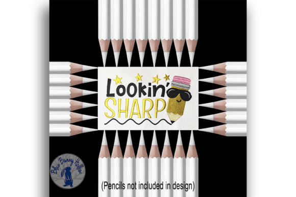 Lookin Sharp: A Vibrant Back-to-School Embroidery