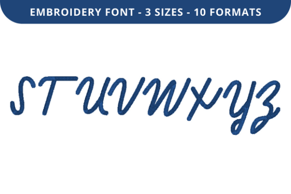Marion Font S to Z: A Stylish Embroidery Choice